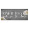 Stupell Industries Give It to God Grey Phrase Canvas Wall Art